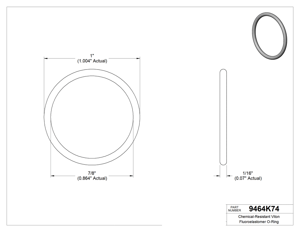 Technical drawing - 9464K74